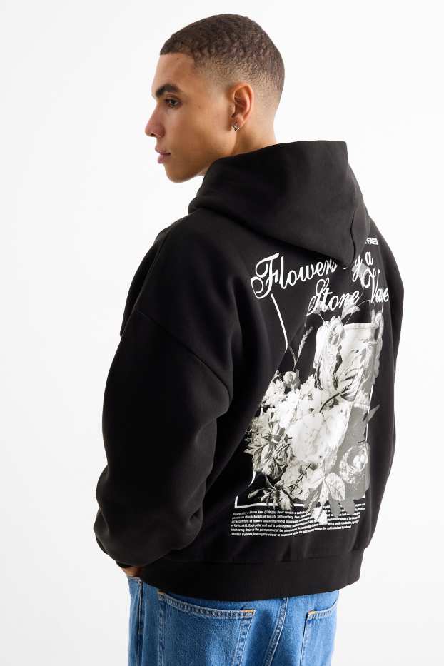 Herren - Hoodie - Pieter Faes - schwarz