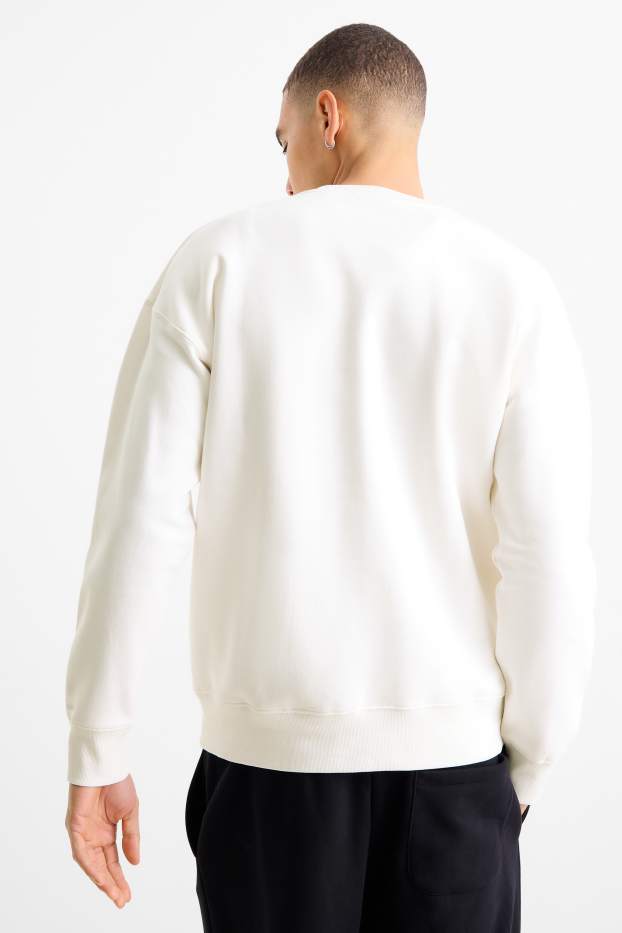 Herren - Sweatshirt - weiß