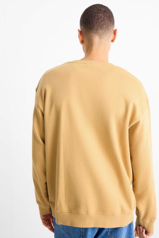 Herren - Sweatshirt - senfgelb