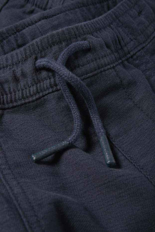 Kinder Jungen - Thermo-Cargohose - dunkelblau