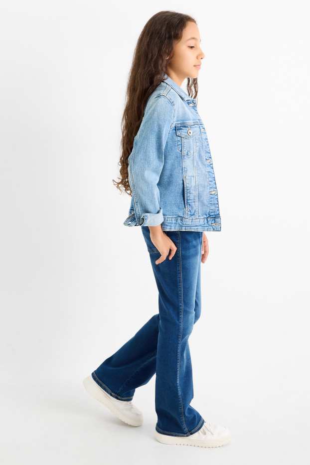 Bambine - Jeggings svasati - jeans blu