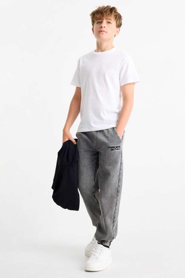 Children Boys - Joggers - gray