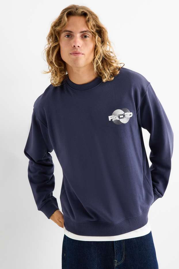Herren - Sweatshirt - dunkelblau