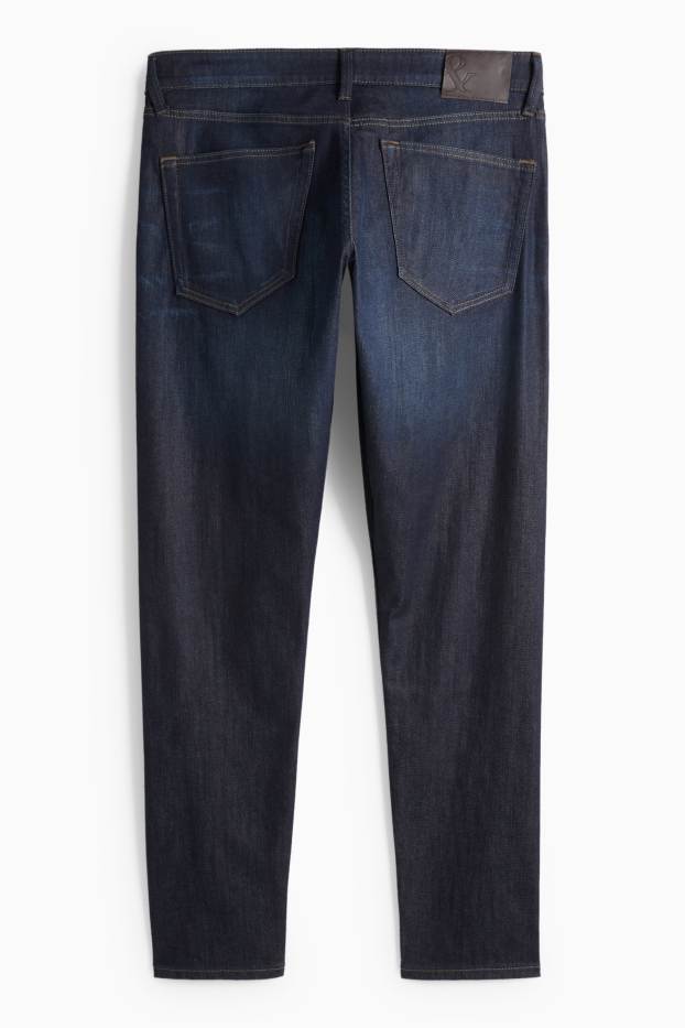 Herren - Slim Tapered Jeans - dunkeljeansblau