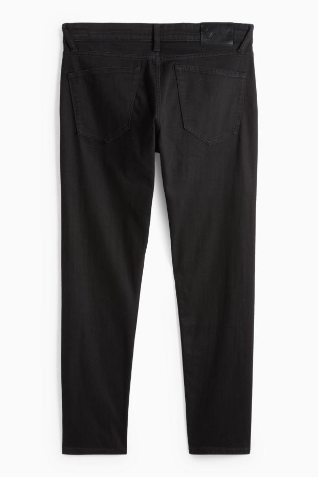 Herren - Slim Tapered Jeans - schwarz
