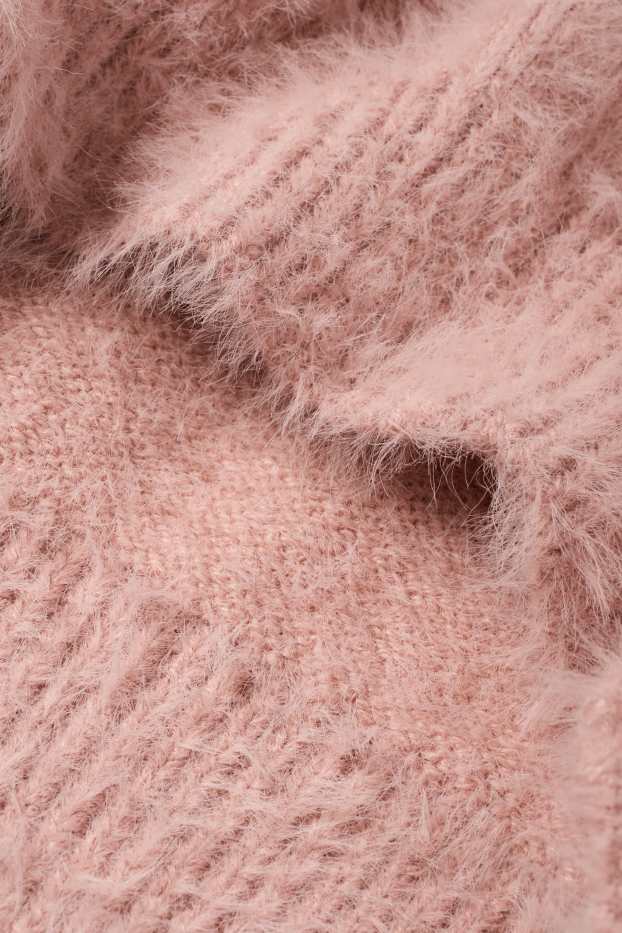 Enfants filles - Nœud - pull - rose