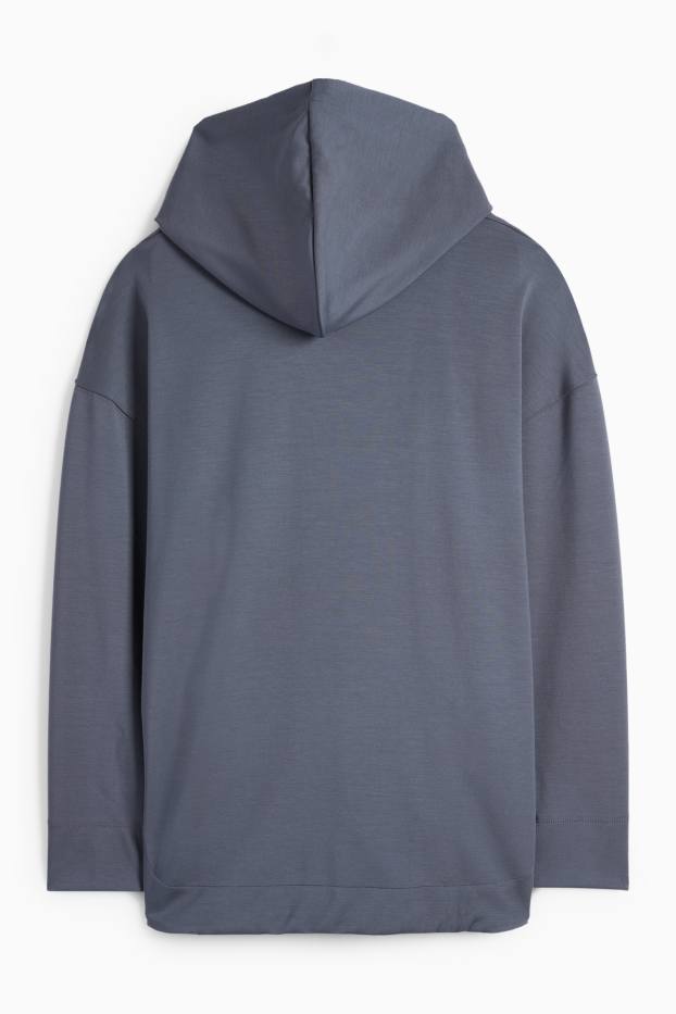 Damen - Basic-Hoodie - dunkelblau