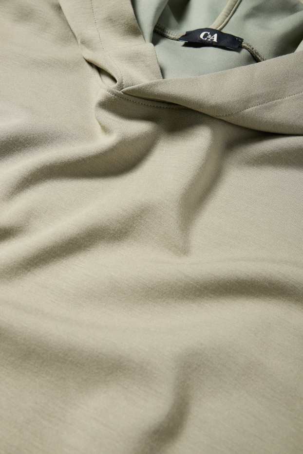 Damen - Basic-Hoodie - grün