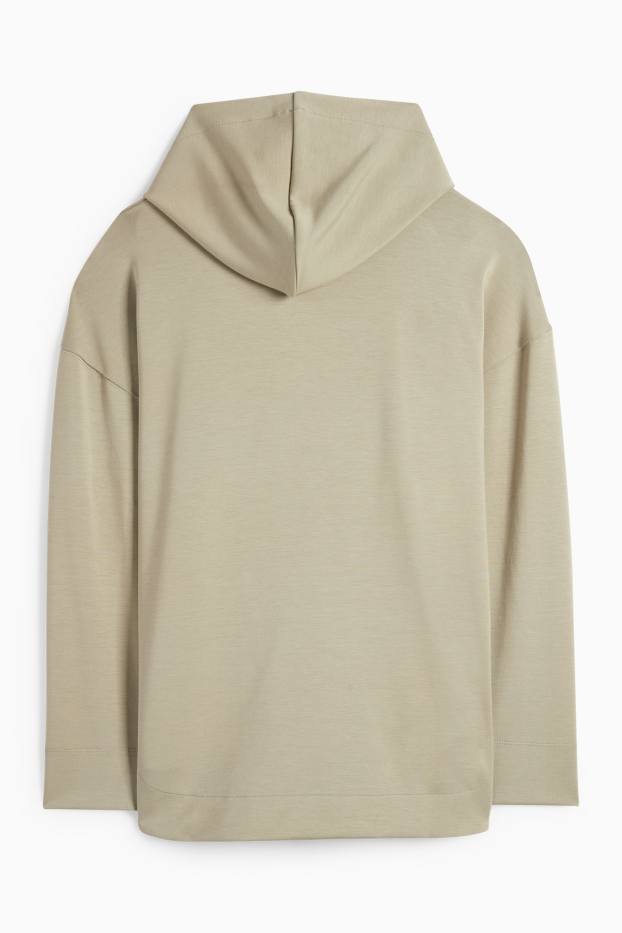 Damen - Basic-Hoodie - grün