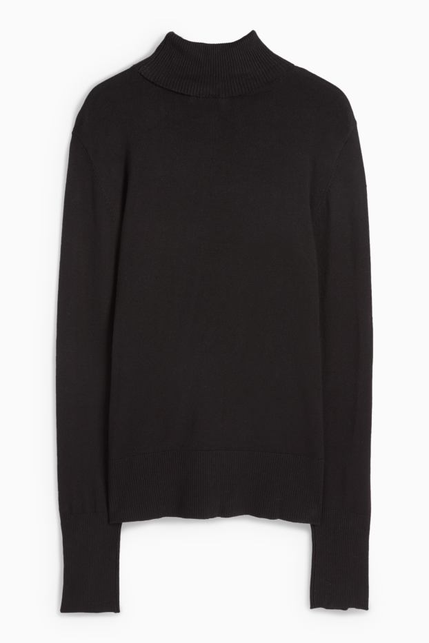 Kobiety - Sweter - czarny