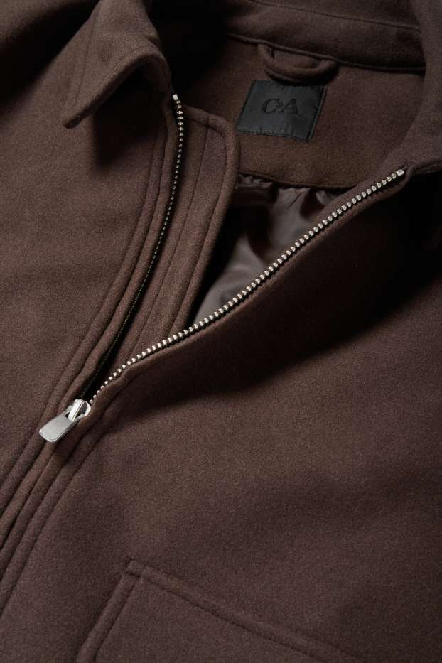 Men - Jacket - dark brown