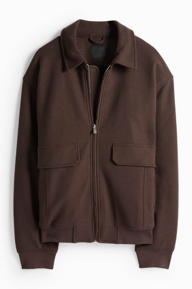 Men - Jacket - dark brown