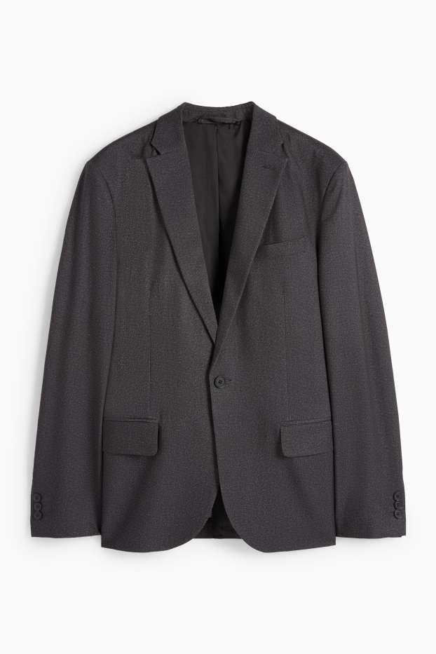 Herren - Baukasten-Sakko - Slim Fit - Flex - dunkelgrau