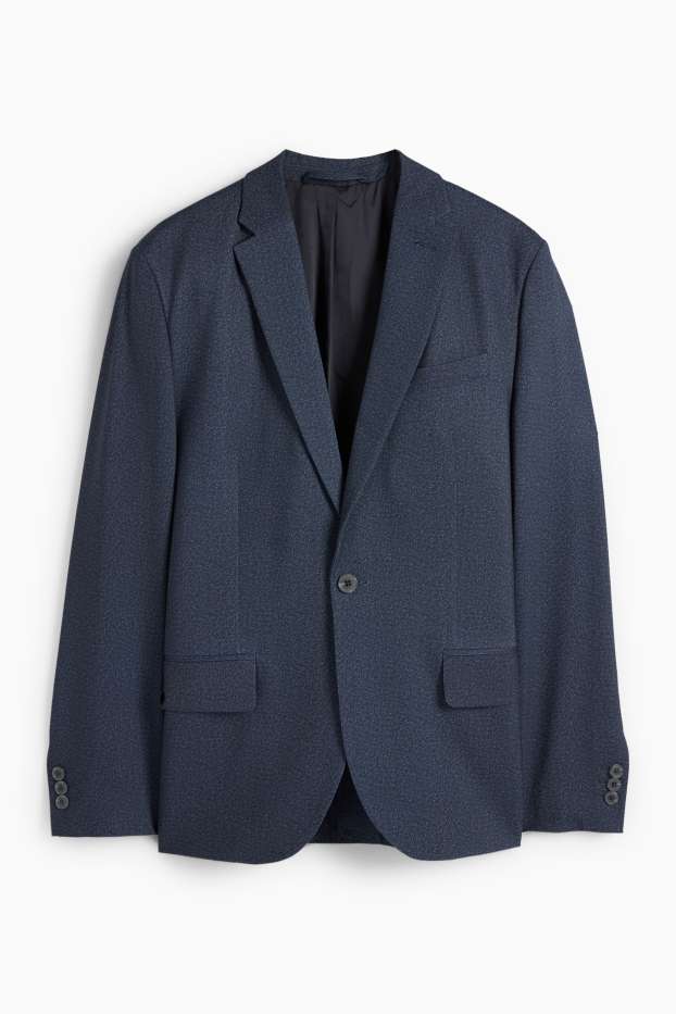 Herren - Baukasten-Sakko - Slim Fit - Flex - dunkelblau