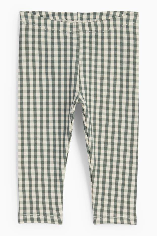 Miminka - dívky - Outfit pro miminka - 3dílný - tmavozelená