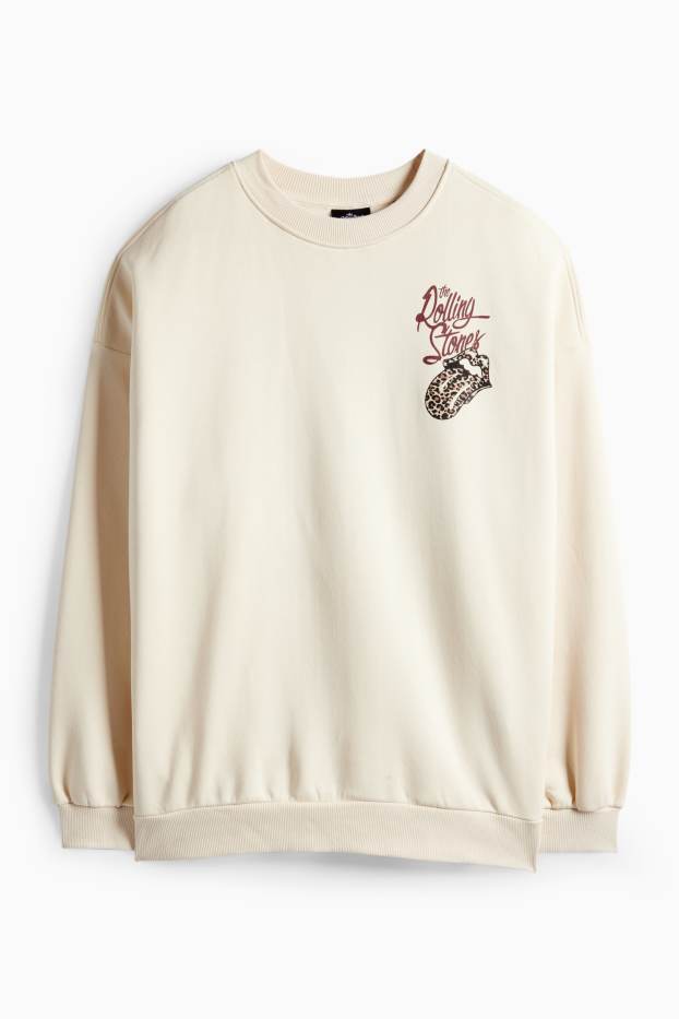 Women - Sweatshirt - light beige