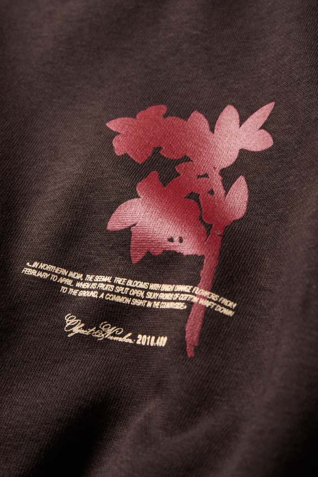 Damen - Sweatshirt - dunkelbraun