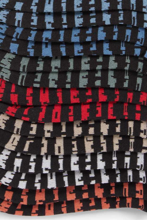 Enfants garçons - Lot de 7 paires - chaussettes - noir