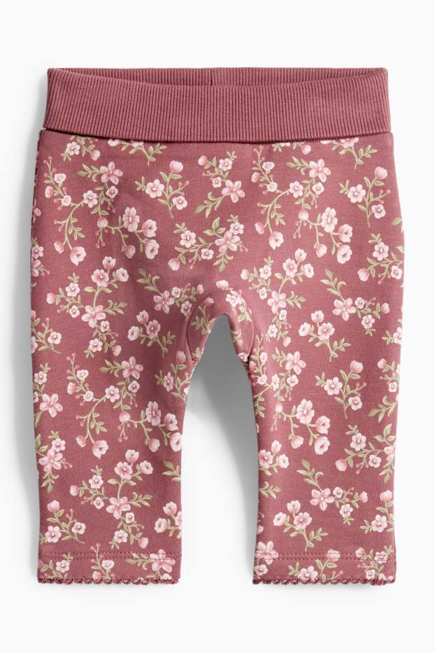 Baby Mädchen - Minnie Maus - Baby-Outfit - 3 teilig - hellbeige