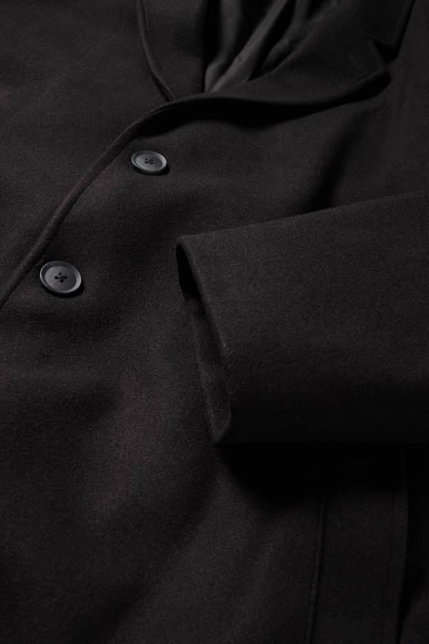 Herren - Mantel - schwarz