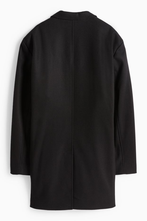 Herren - Mantel - schwarz