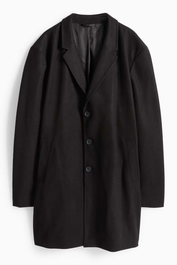 Herren - Mantel - schwarz