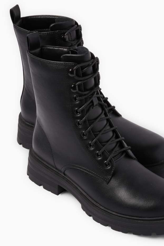 Mujer - Botines - polipiel - negro
