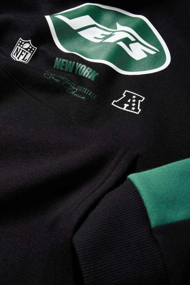 Kinder Jungen - NFL New York Jets - Hoodie - dunkelgrün / schwarz
