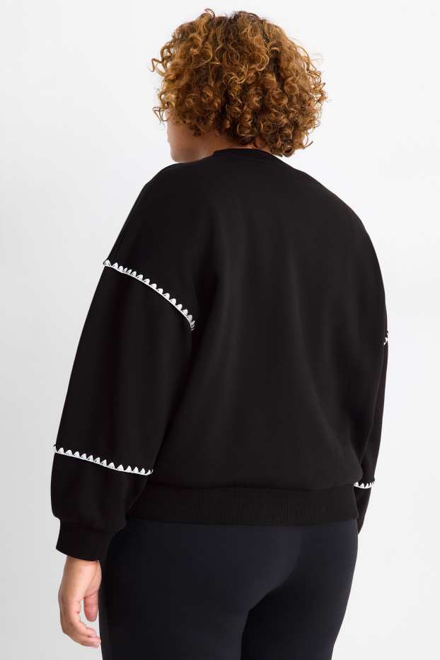 Dames - Sweatshirt - zwart