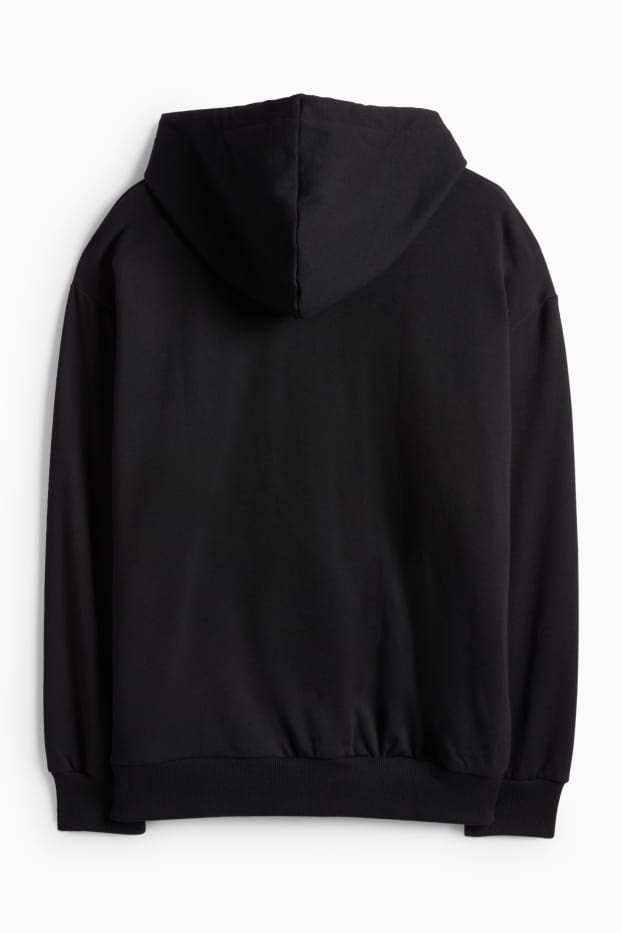 Herren - Oversized-Hoodie - Nirvana - schwarz