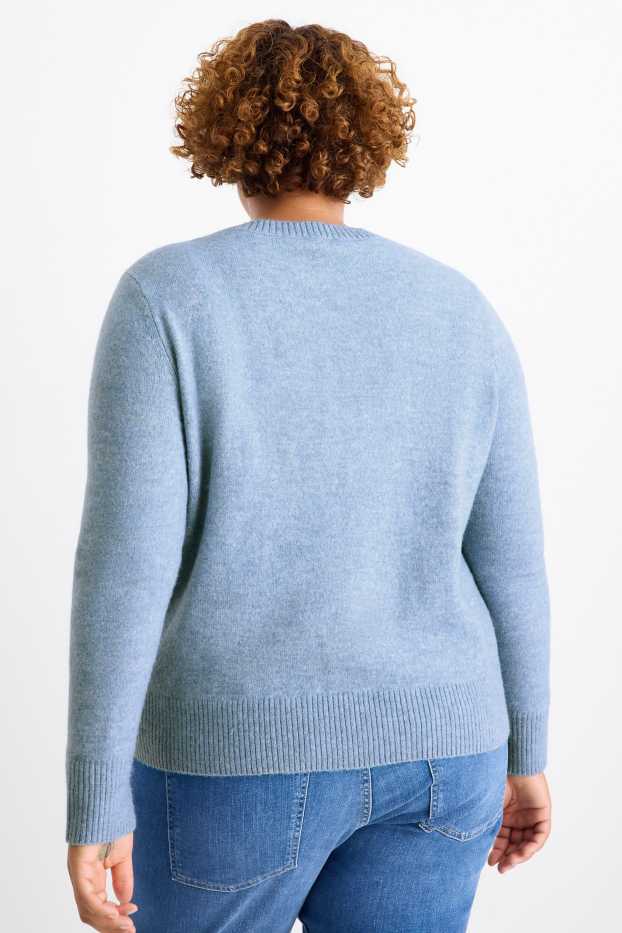 Women - Jumper - light blue