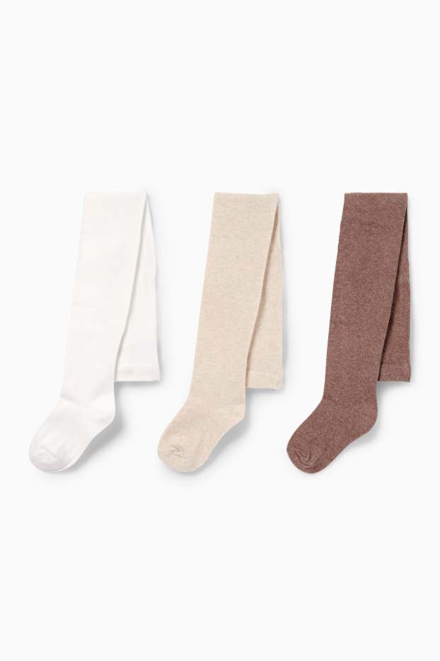 Kinderen: meisjes - Panty's - licht beige
