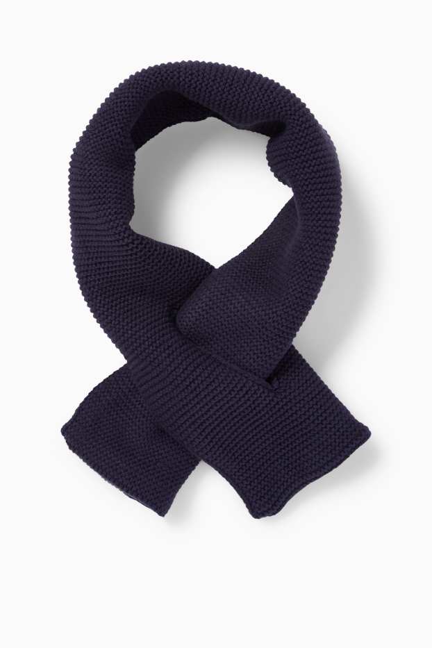 Enfants garçons - Foulard - bleu foncé