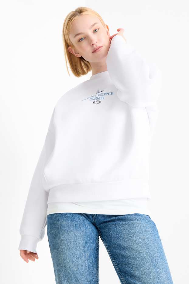 Women - Sweatshirt - Lilo & Stitch - white
