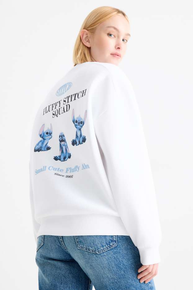 Women - Sweatshirt - Lilo & Stitch - white