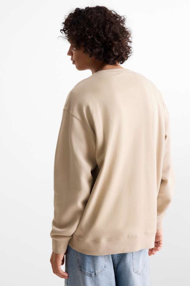 Herren - Sweatshirt - hellbeige