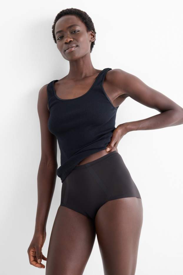 Women - Shaping knickers - black