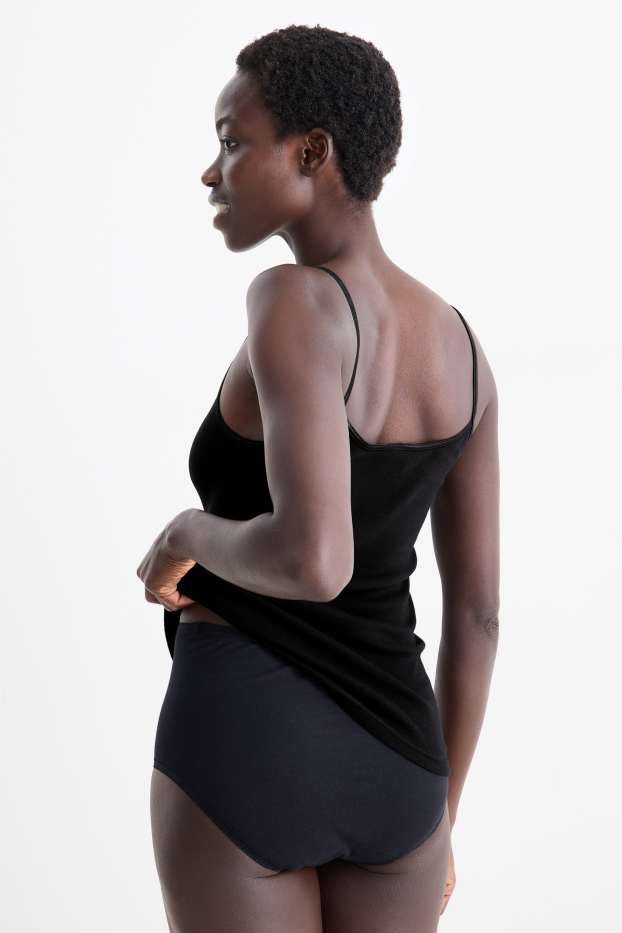 Femmes - Lot de 2 - caracos - noir