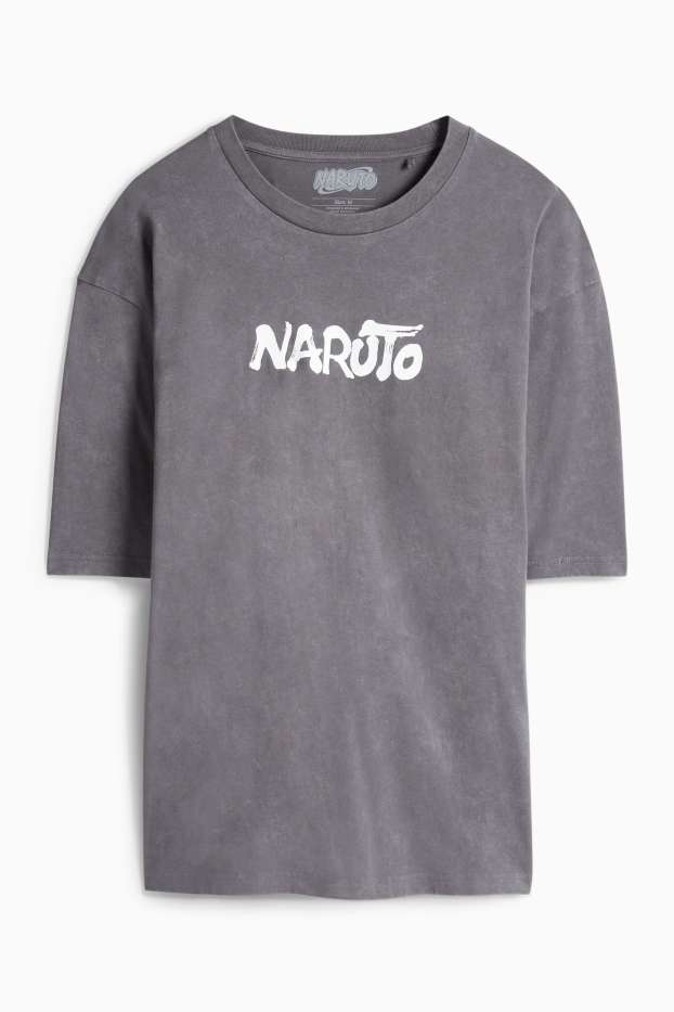 Hommes - T-shirt - gris foncé
