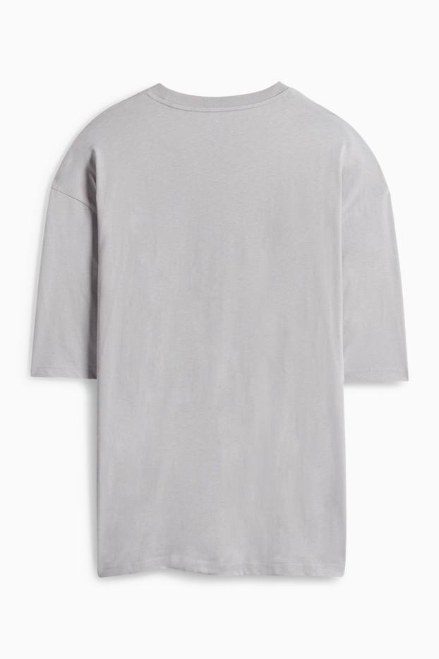 Herren - T-Shirt - Relaxed Fit - Naruto - hellgrau