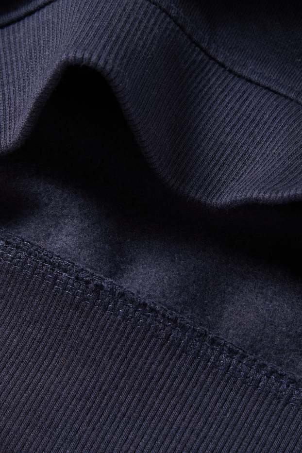 Děti - chlapci - Multipack 2 ks - Minecraft - mikina s kapucí a mikina - tmavomodrá