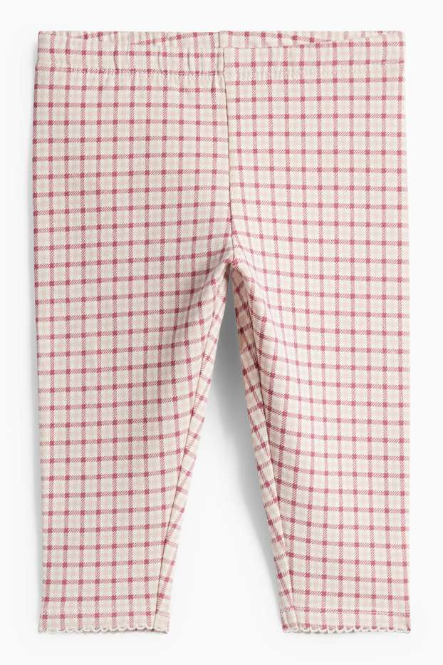 Miminka - dívky - Květiny - outfit pro miminka - 2dílný - béžová
