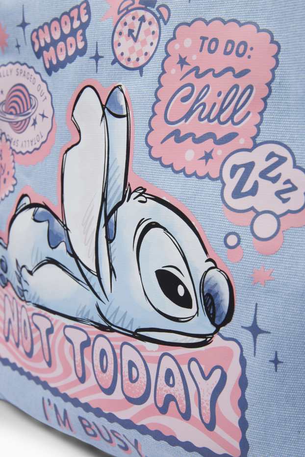 Niñas - Lilo & Stitch - bolso shopper - azul claro