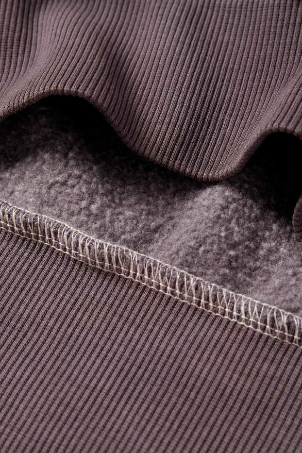 Děti - chlapci - Minecraft - mikina - se vzorem - světle béžová