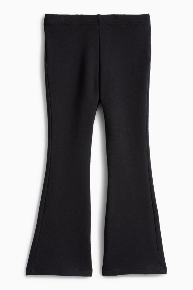 Copii - Fete - Colanți evazați - negru
