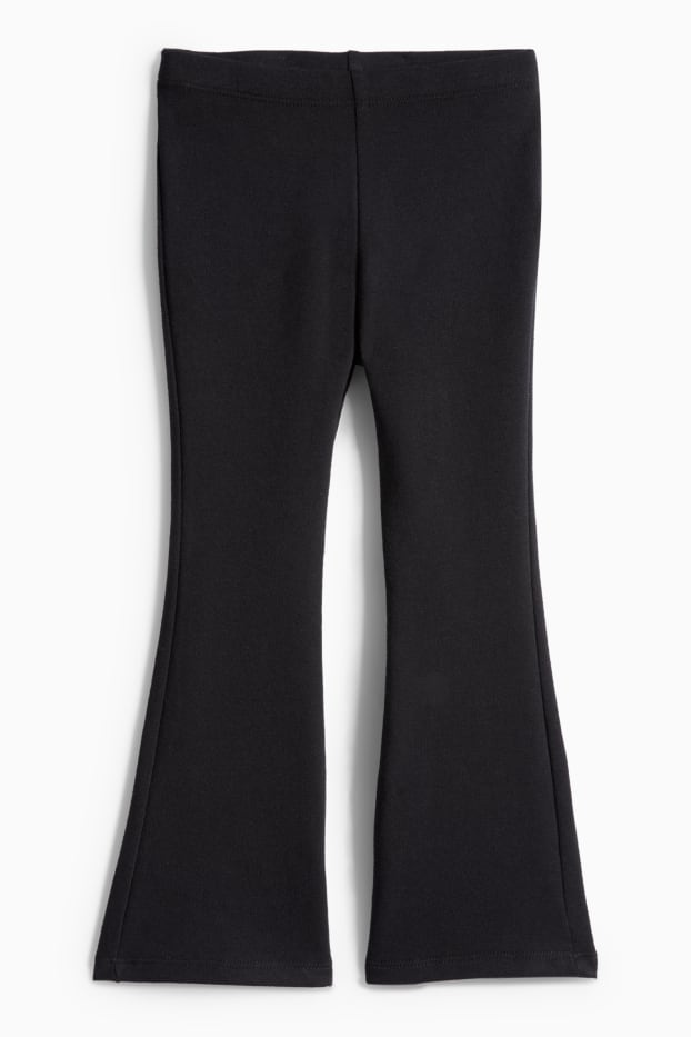 Copii - Fete - Colanți evazați - negru