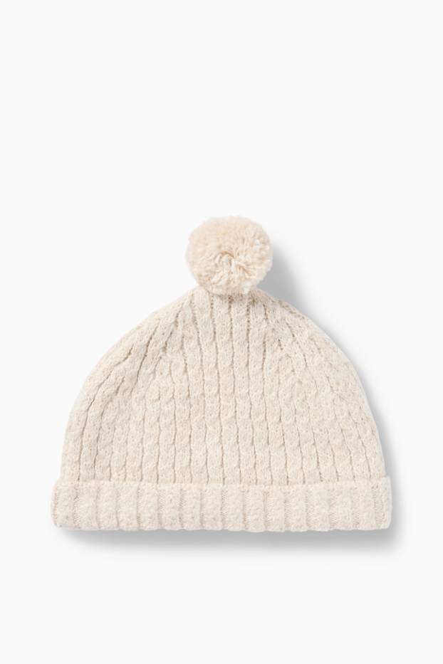 Baby: meisjes - Bloemetjes - babyoutfit - 3-delig - donker rose