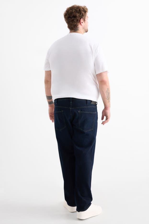 Herren - Regular Jeans - Thermojeans - LYCRA® - dunkeljeansblau
