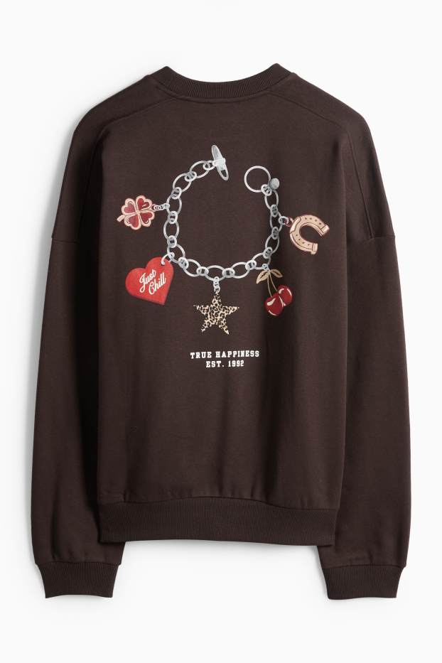 Femmes - Sweat - marron foncé