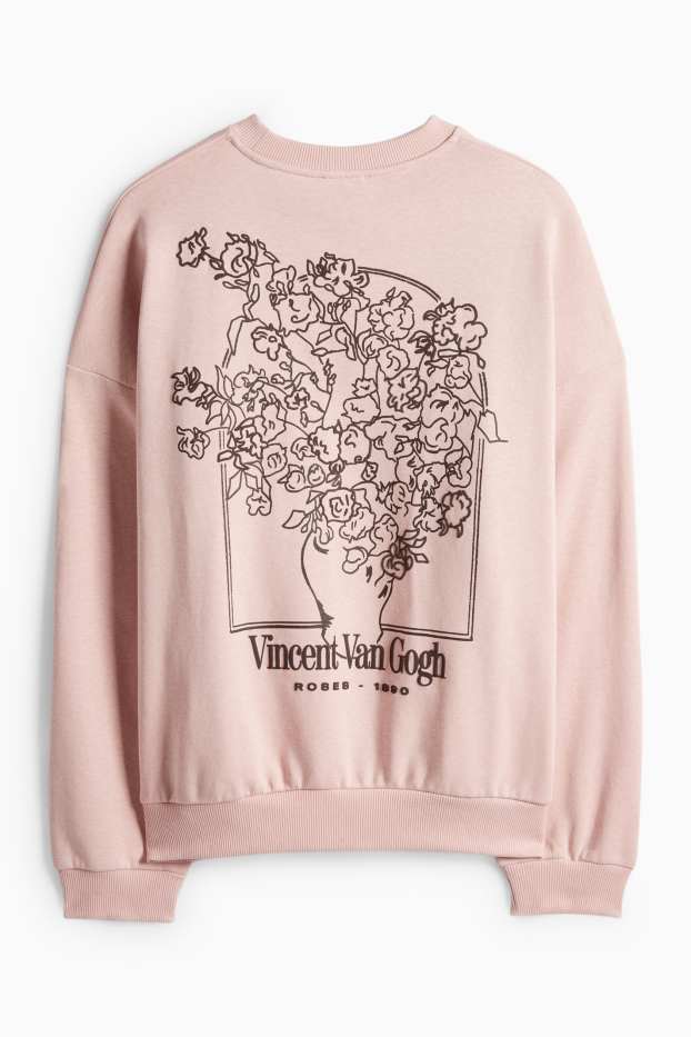 Dames - Sweatshirt - roze
